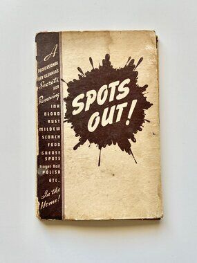 Vintage Book Spots Out! A Professional Dry Cleaner's Secrets for Removing Stains